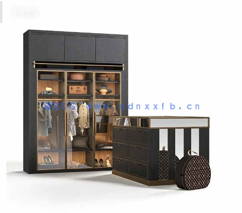 [家具模型] 12组现代风格服装鞋子帽子衣柜家具家装3D模型合集 Evermotion第277季(图7)