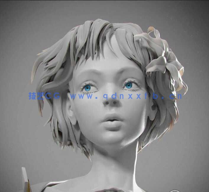 [独立角色] 攻壳机动队动漫角色雕塑3D打印模型(图2)