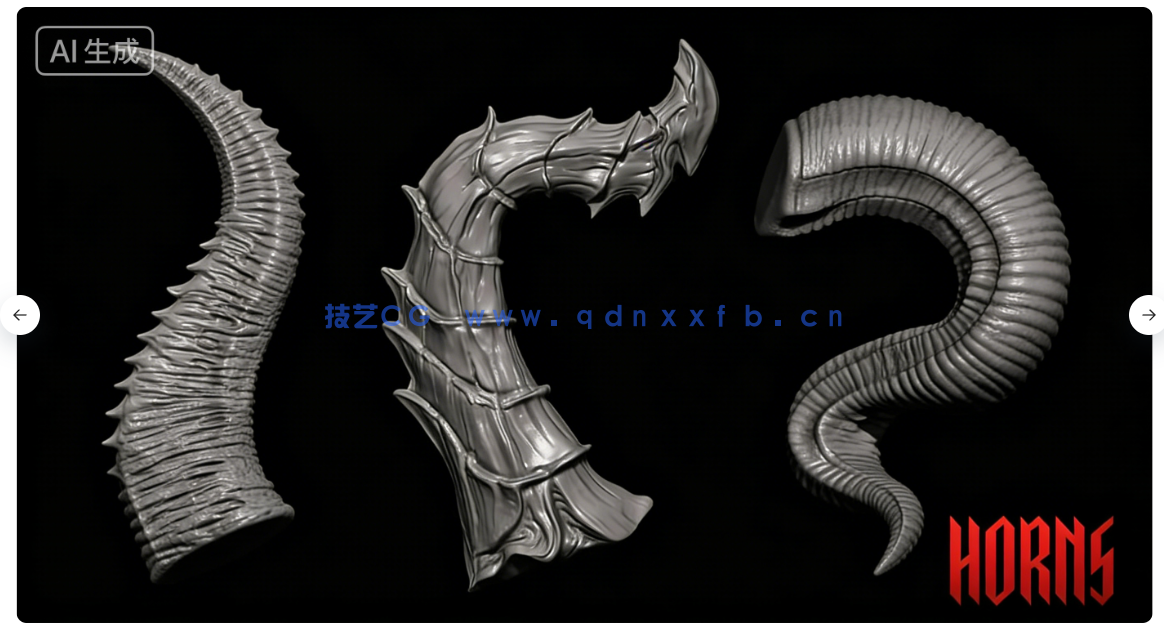 45款地狱恶魔黑暗领主等邪恶生物手工雕刻VDM笔刷ZBrush与(图7) 45款地狱恶魔黑暗领主等邪恶生物手工雕刻VDM笔刷ZBrush与lender套件(图7)