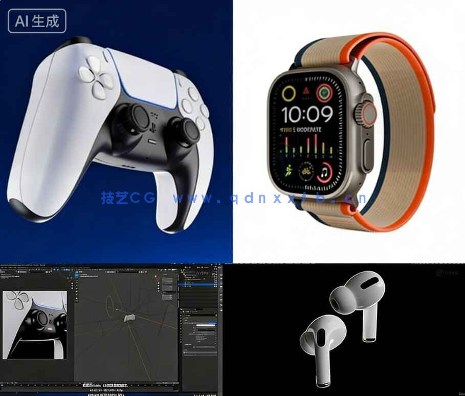 【中文字幕】Blender 3D产品可视化动画制作实战训练视频教程(图1)