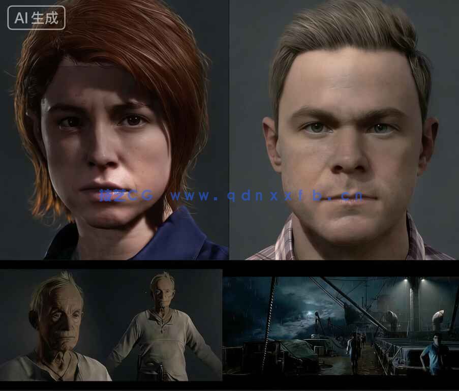 【中文字幕】恐怖游戏视觉叙事概念艺术设计视频教程(图1)