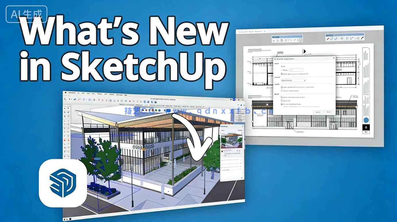 SketchUp Pro 2026三维设计软件V26.1.252版(图1)