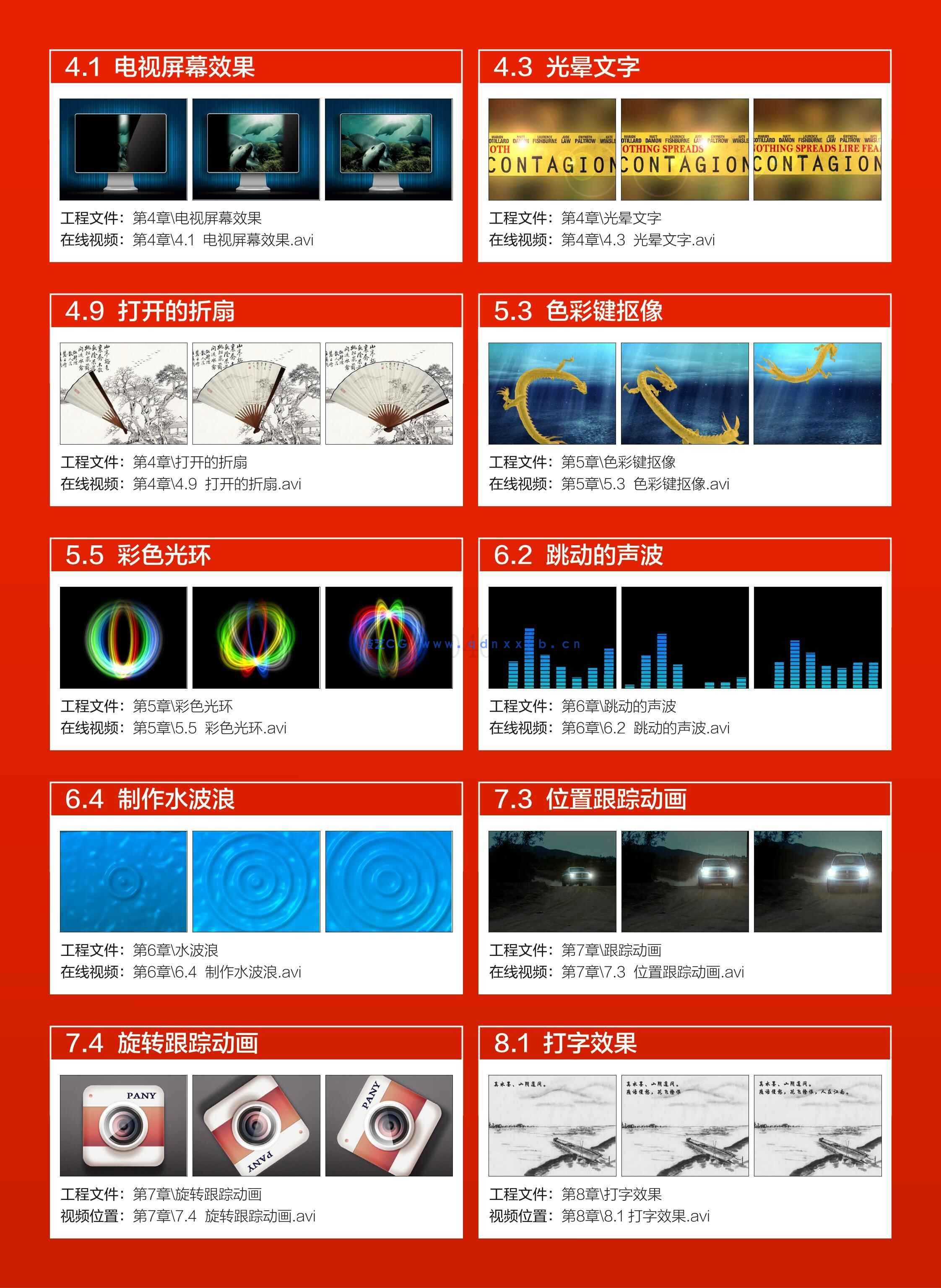 AfterEffects全套影视特效制作典型实例（培训教材版）(图3)