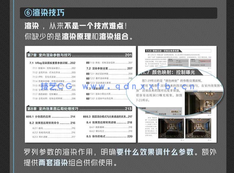 新印象 3ds MaxVRay 室内家装工装效果图全流程技术解析(图10)