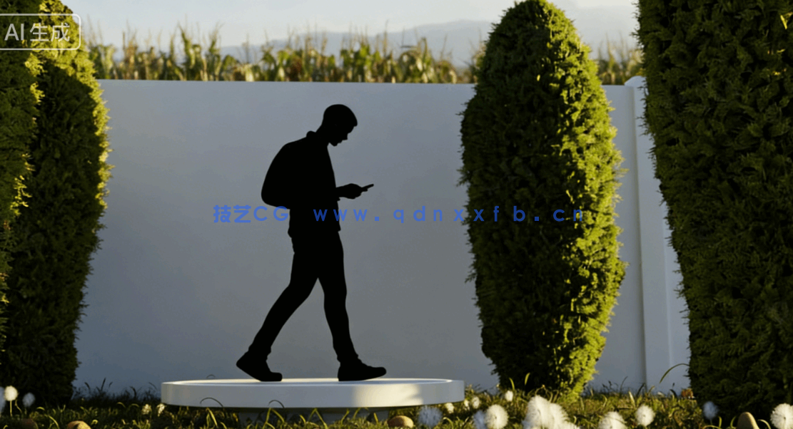 [Blender] Humans高质量2D人物剪影模型Blender资产库(图3)