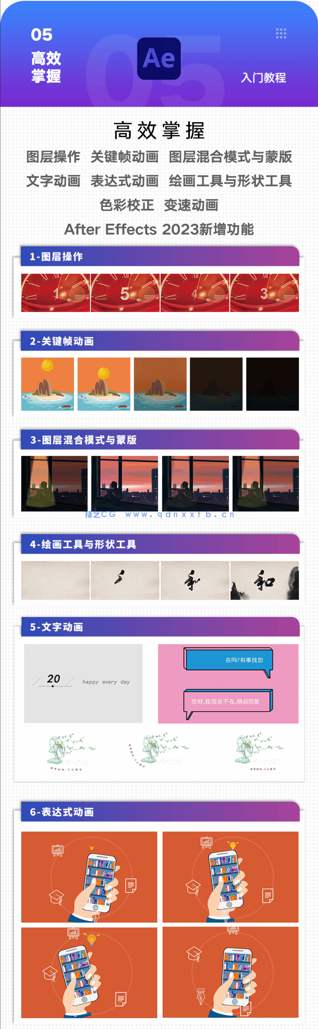 中文版After Effects 2023入门教程(图6) 中文版After Effects 2023入门教程(图6)
