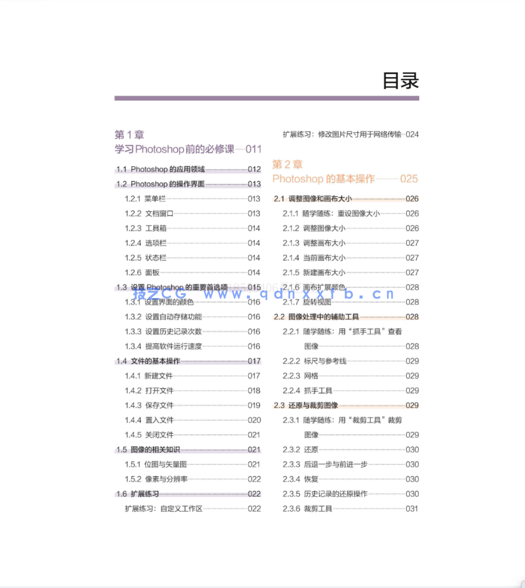 24小时全速学会Photoshop 2021(图3) 24小时全速学会Photoshop 2021(图3)