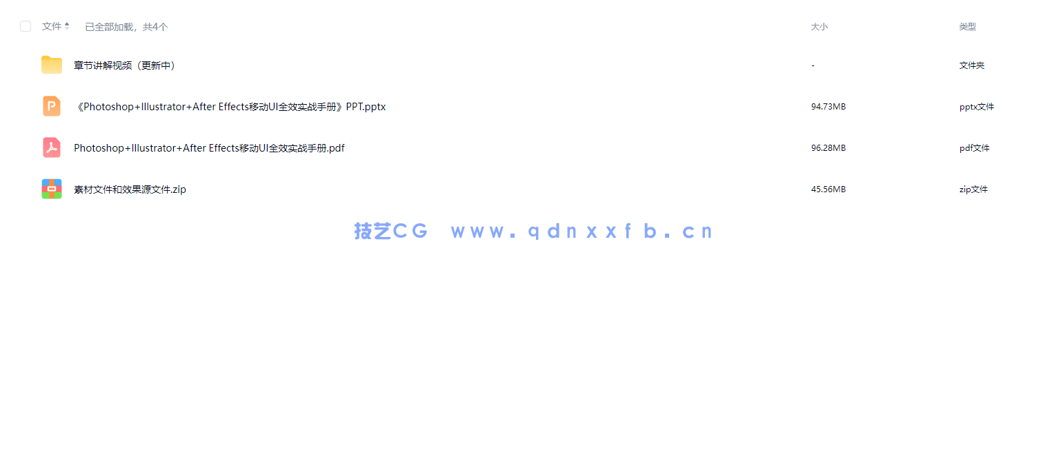 Photoshop+Illustrator+After Effects移动UI全效实战手册(图8)