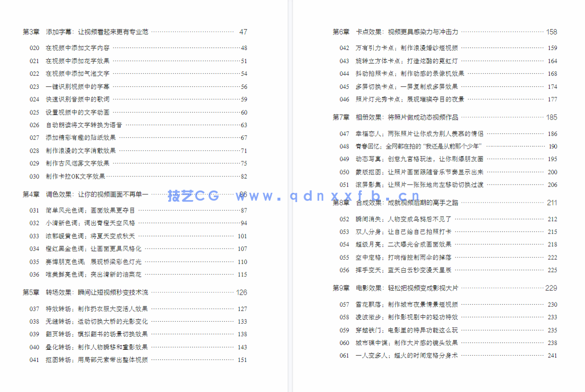 《剪映视频剪辑从小白到大师（电脑版）》教程+PDF+配套素材(图10)