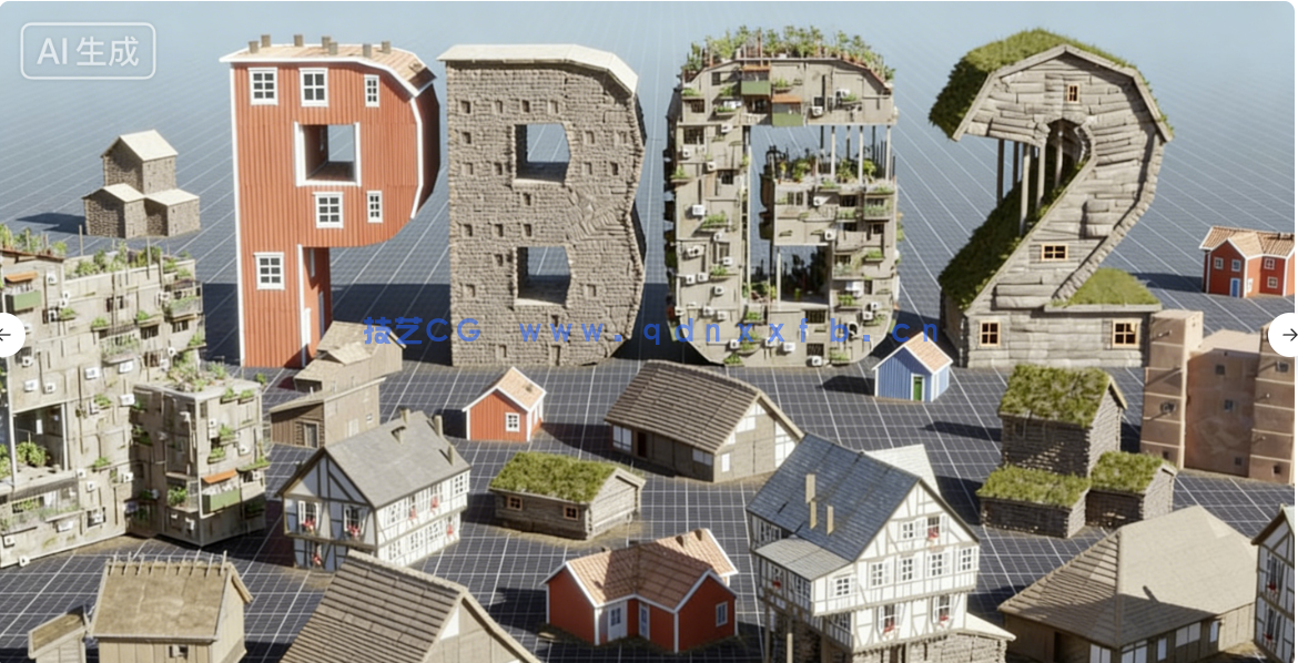 Procedural Building Generator程序化建筑生成Blender插件V2版(图2)