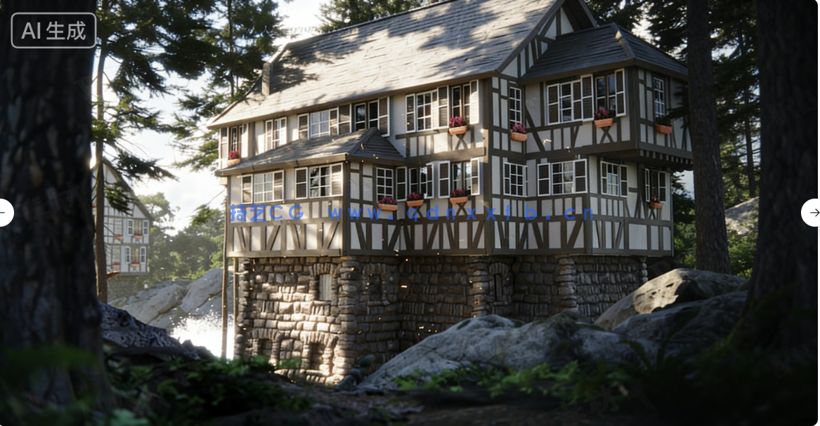 Procedural Building Generator程序化建筑生成Blender插件V2版(图3)