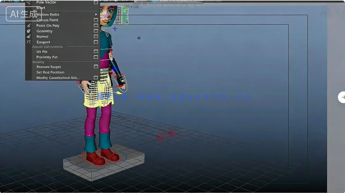 Maya角色动画从零基础起步学习指南视频教程(图7)