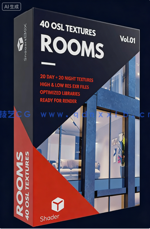  40个起居室空间场景室内设计3D模型(图1)