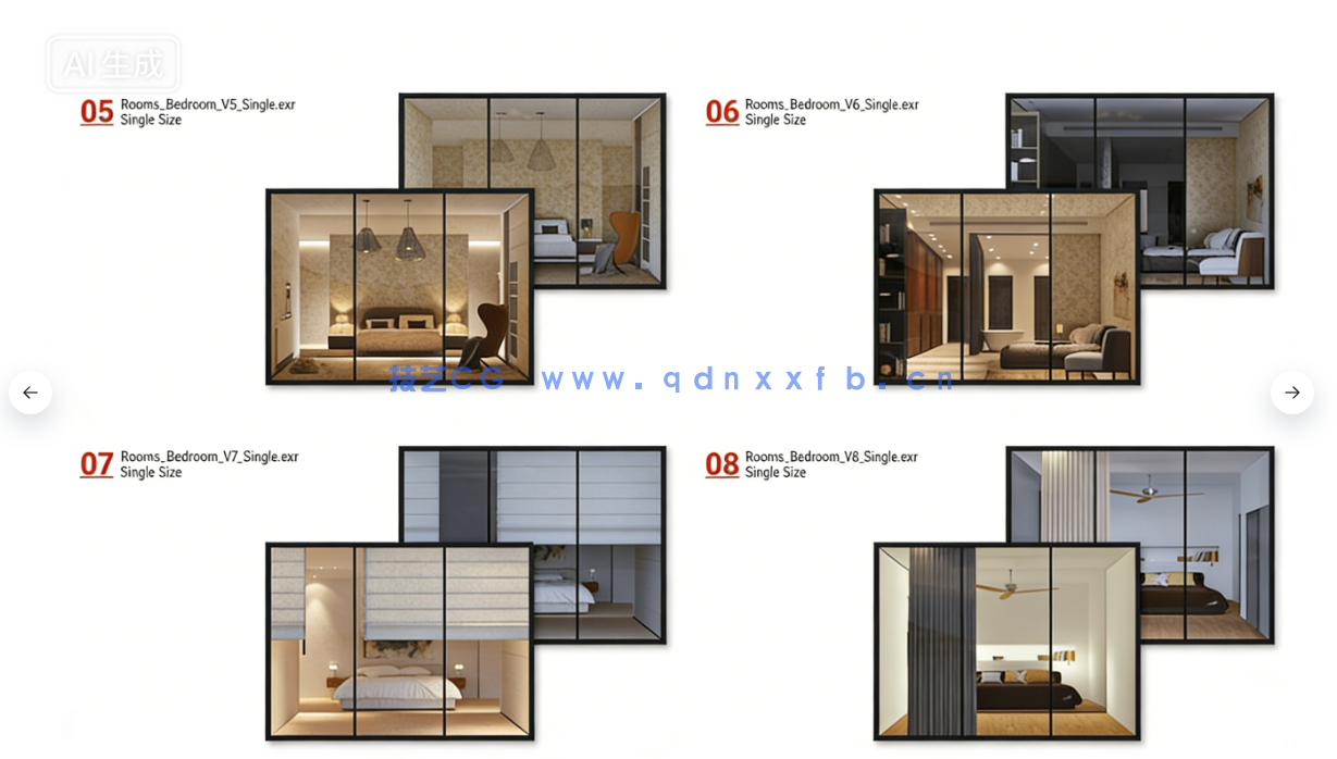 80个商场零售店铺空间场景室内设计3D模型(图14)