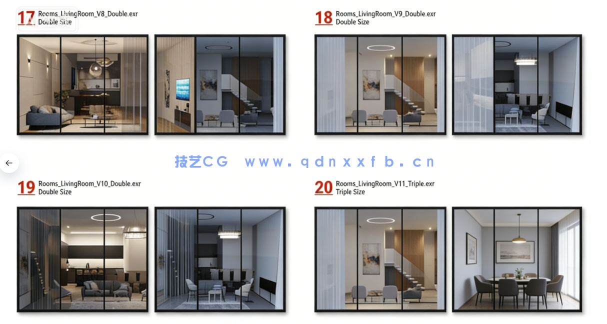 80个商场零售店铺空间场景室内设计3D模型(图17)