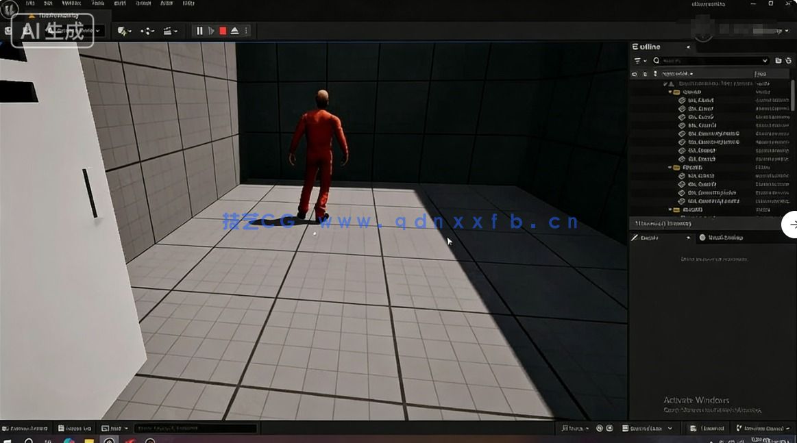 UE5恐怖逃生手游制作实战训练视频教程(图4)