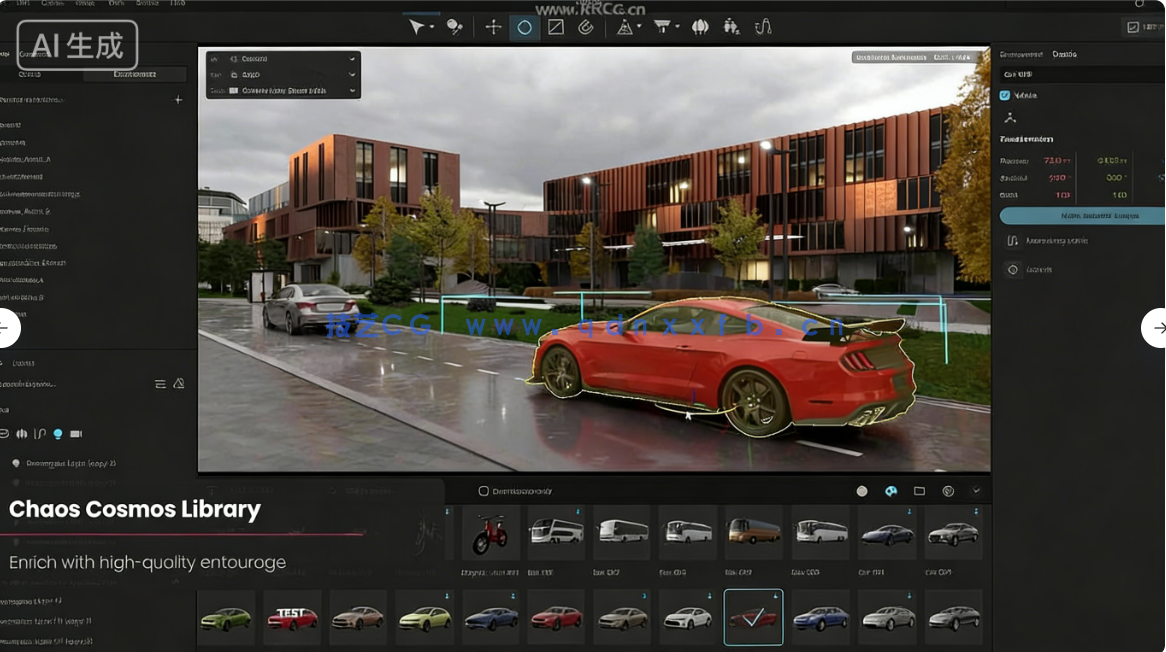 Chaos Envision建筑可视化实时动画软件V1.4.2版(图3) Chaos Envision建筑可视化实时动画软件V1.4.2版(图3)