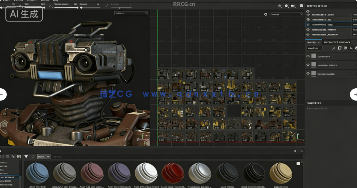 Substance 3D Painter三维纹理材质绘制软件V12.0.1版(图3)