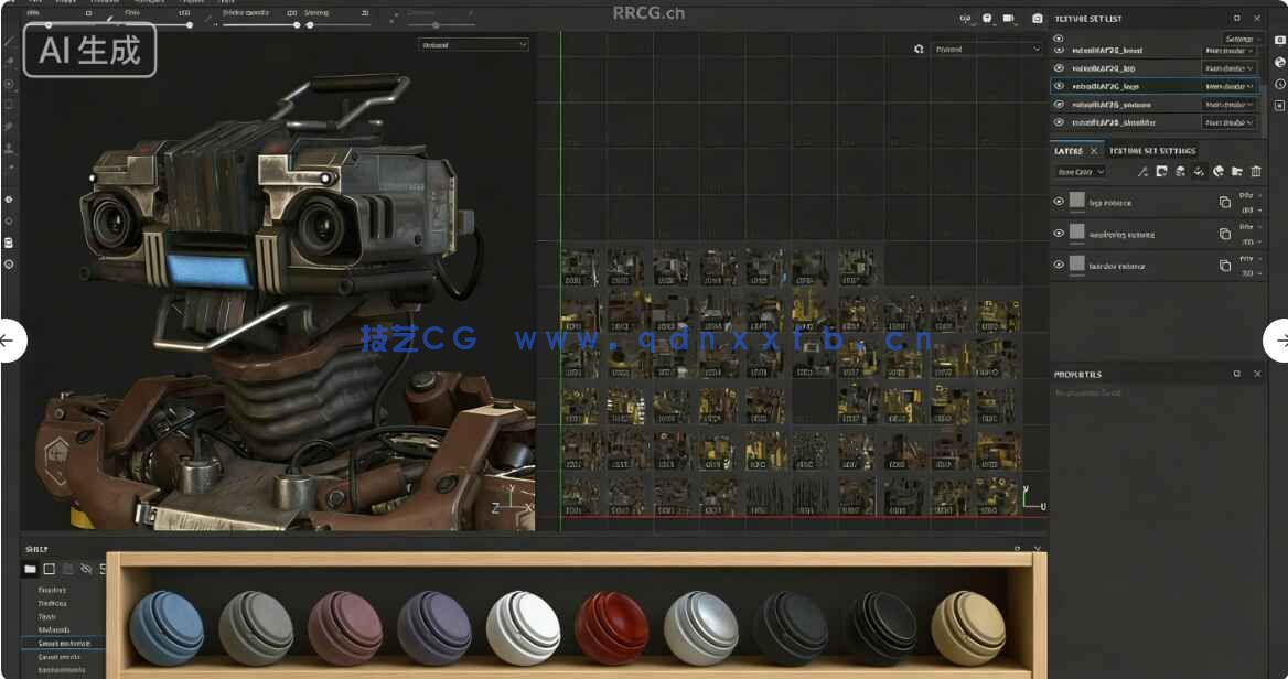Substance 3D Painter三维纹理材质绘制软件V12.0.1版(图3)