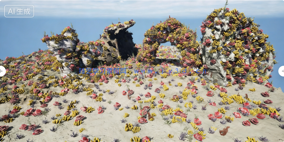 水下世界场景生成工具UE游戏素材(图5) 水下世界场景生成工具UE游戏素材(图5)