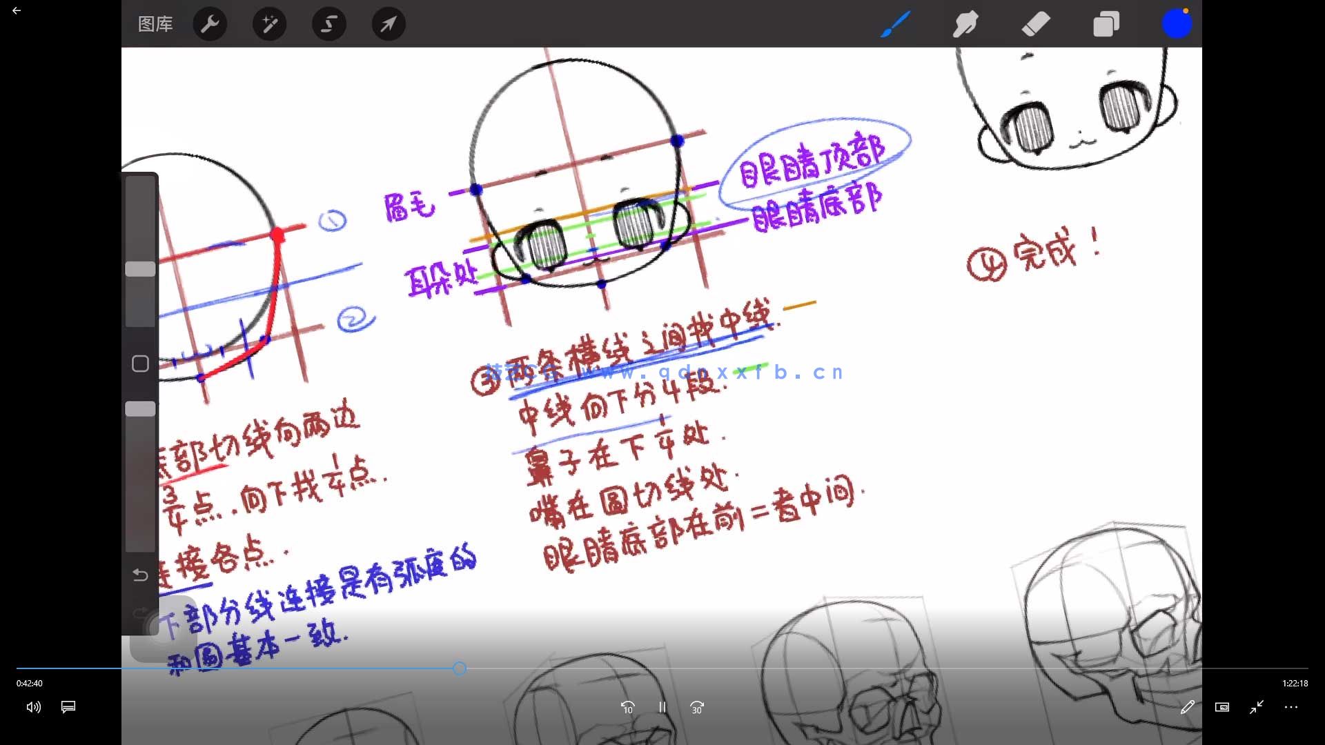 三室两汀Q版人物及正比萌系头像系统课第3期2025年(图2)