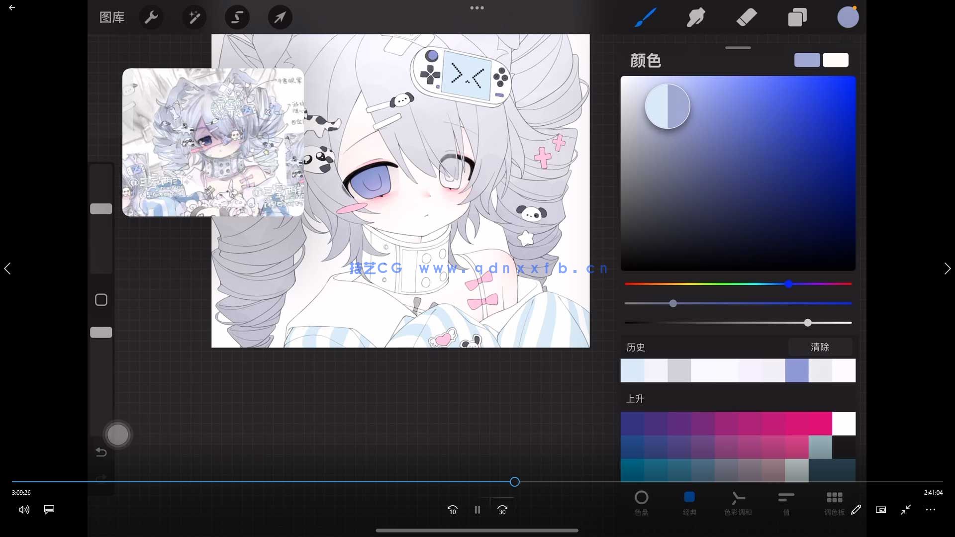 三室两汀Q版人物及正比萌系头像系统课第3期2025年(图3)