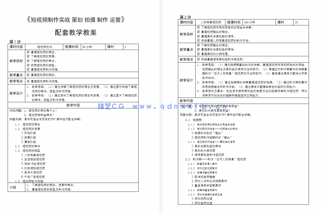 短视频制作实战 策划 拍摄 制作 运营（全彩慕课版）(图11)