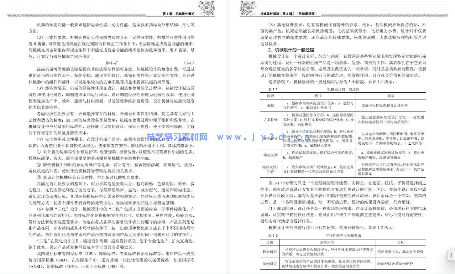 机械设计基础（第2版）（附微课视频）