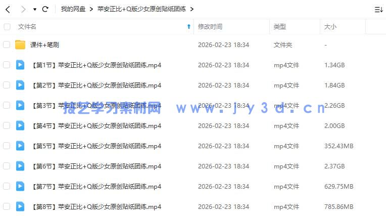 苹安正比+Q版少女原创贴纸团练2025年(图1)