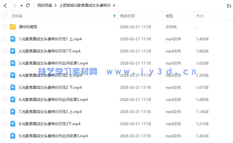 土肥呱呱光影氛围成女头像特训团练2026年1月结课(图1)