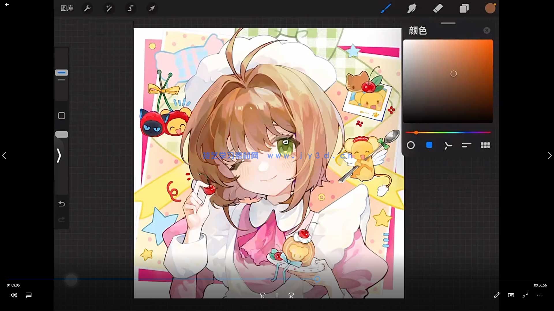 茶七萌系精致美少女头像团练课2025年(图3)