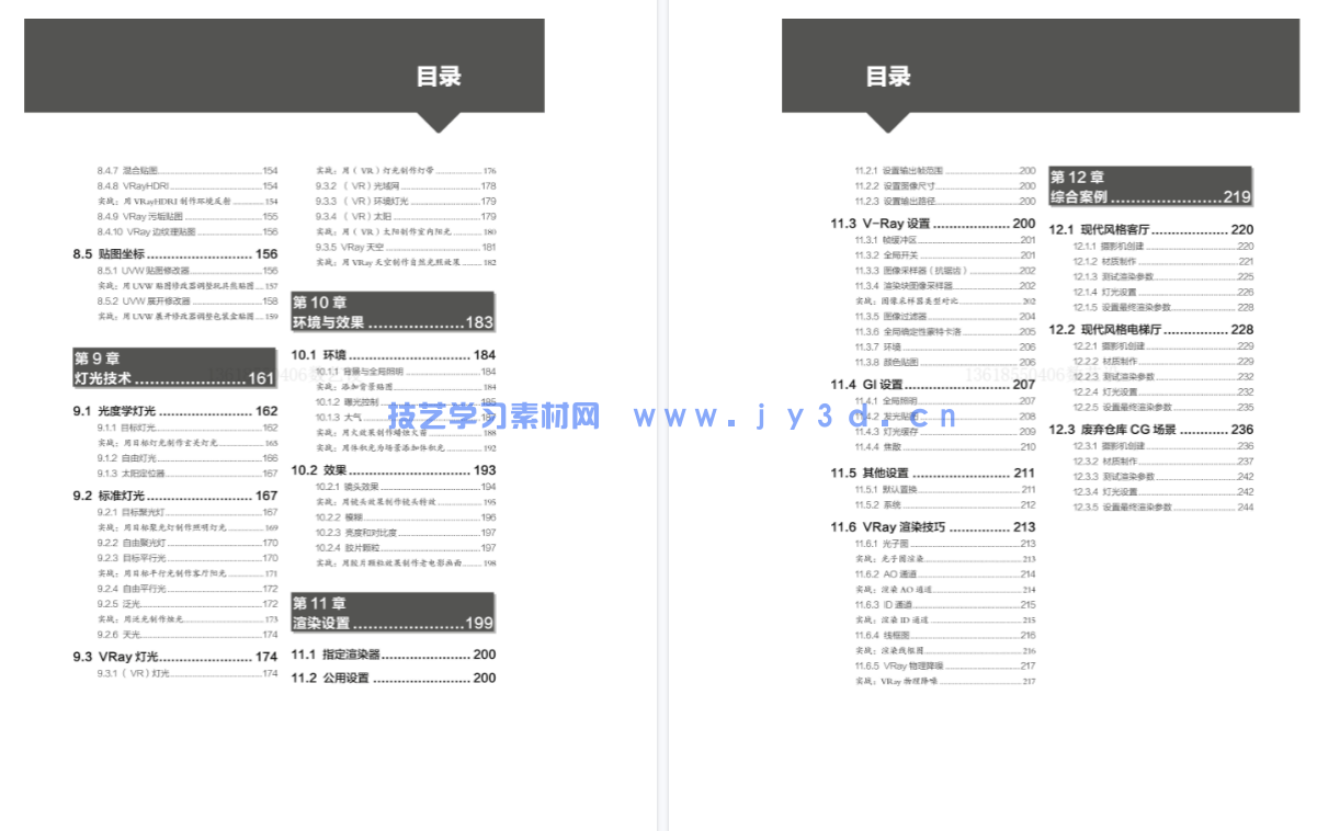 3ds Max 2020/VRay室内设计表现基础与实战教程(图4)