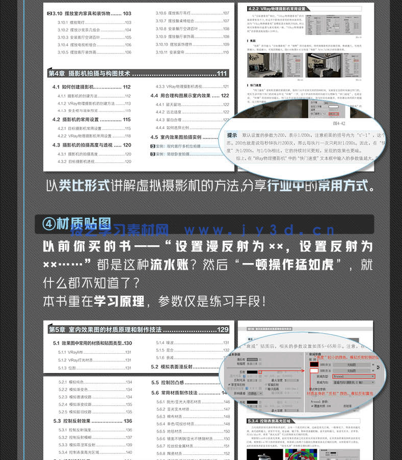 新印象 3ds MaxVRay 室内家装工装效果图全流程技术解析