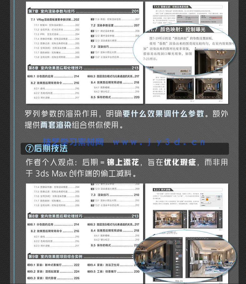 新印象 3ds MaxVRay 室内家装工装效果图全流程技术解析(图12)