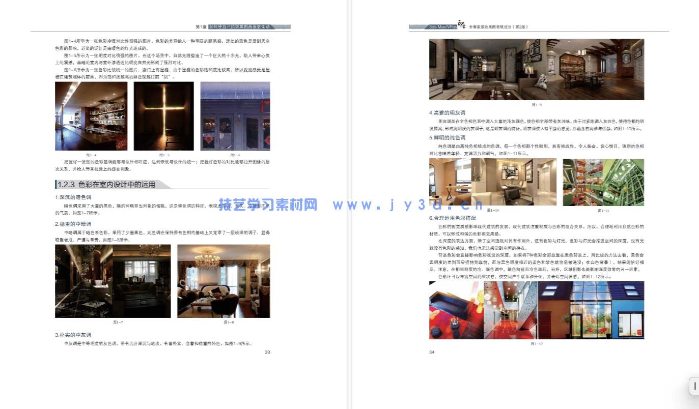3ds MaxVRay印象全套家装效果图表现技法（第2版）