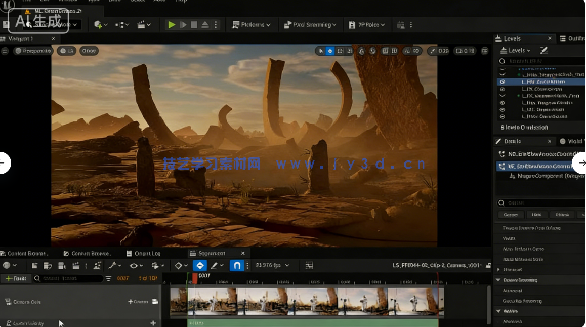 【中文字幕】Nuke与UE好莱坞影视级特效合成大师班视频教程(图5) 【中文字幕】Nuke与UE好莱坞影视级特效合成大师班视频教程(图5)