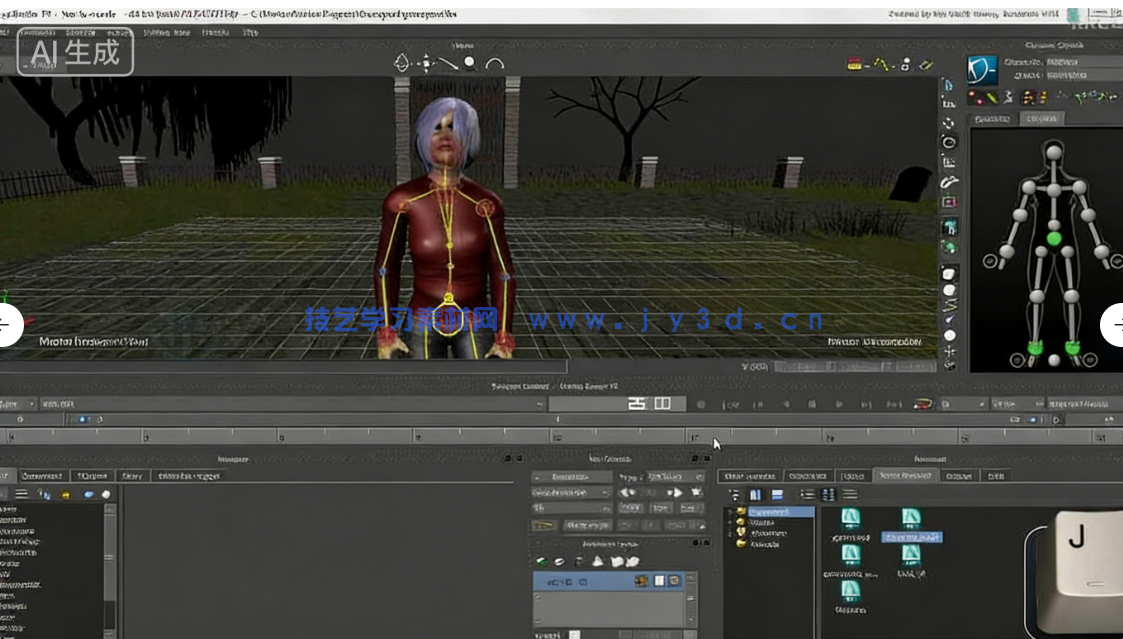 Autodesk MotionBuilder角色动画软件V2027版(图2)