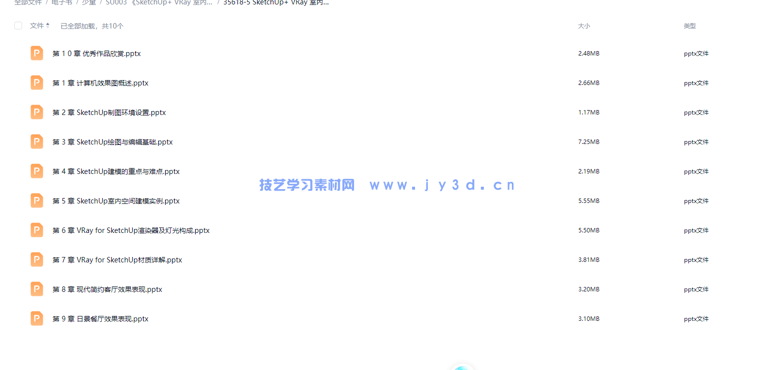 SketchUp+ VRay 室内设计效果图制作(图10) SketchUp+ VRay 室内设计效果图制作(图10)