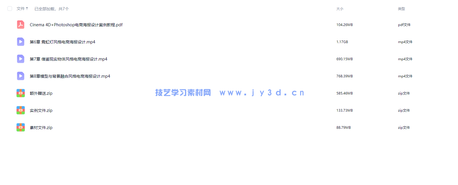 Cinema 4D+Photoshop电商海报设计案例教程(图2) Cinema 4D+Photoshop电商海报设计案例教程(图2)