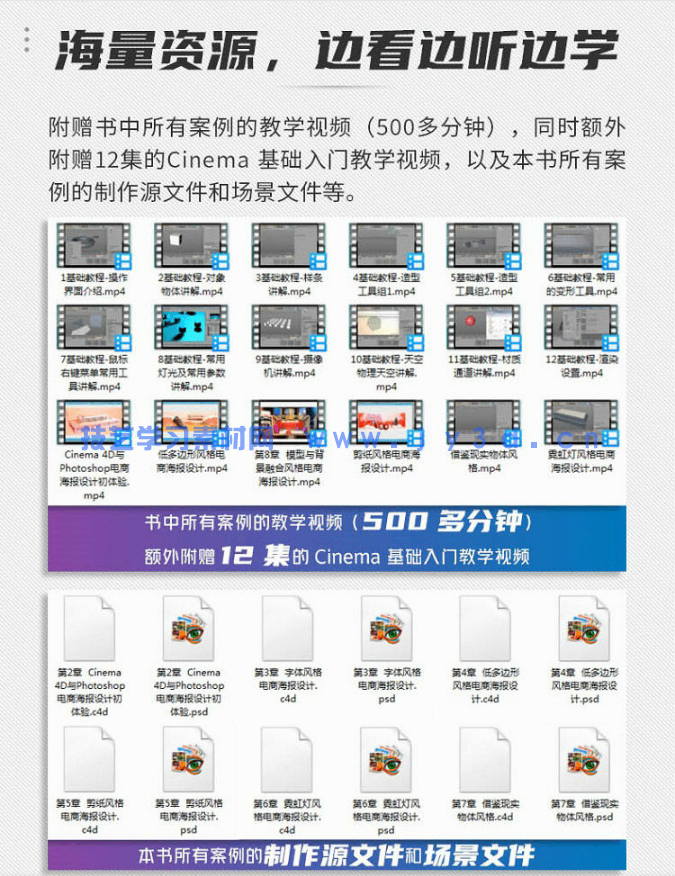 Cinema 4D+Photoshop电商海报设计案例教程(图7) Cinema 4D+Photoshop电商海报设计案例教程(图7)
