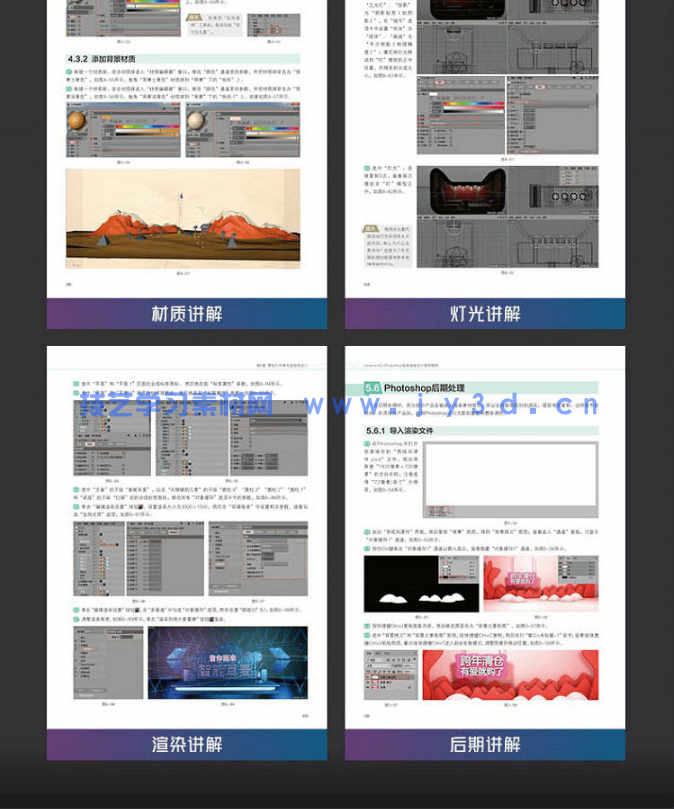 Cinema 4D+Photoshop电商海报设计案例教程(图10) Cinema 4D+Photoshop电商海报设计案例教程(图10)