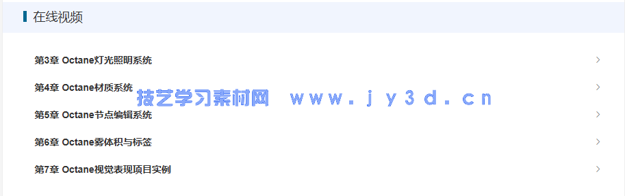 新印象Octane for Cinema 4D渲染技术核心教程（修订版）(图7)