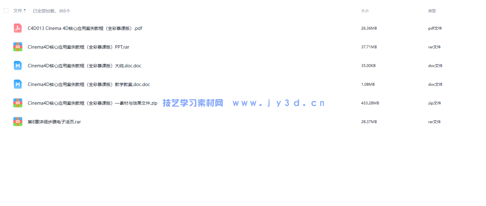 Cinema 4D核心应用案例教程(全彩慕课版)(图3) Cinema 4D核心应用案例教程(全彩慕课版)(图3)