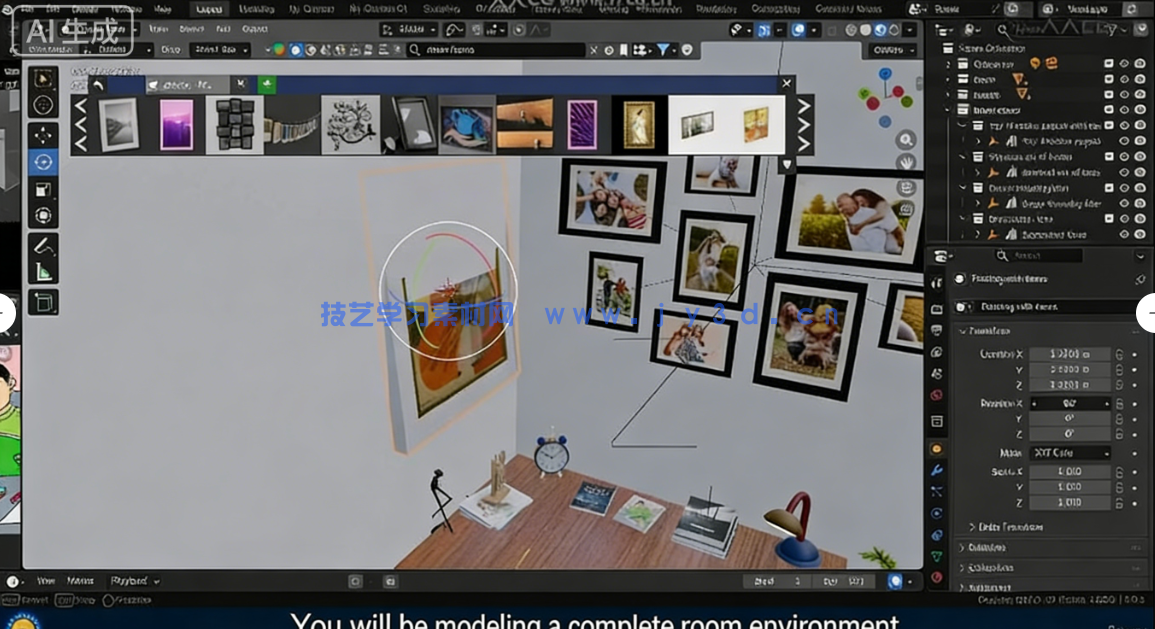 Blender 3D动画短片完整项目制作全流程视频教程(图2) Blender 3D动画短片完整项目制作全流程视频教程(图2)