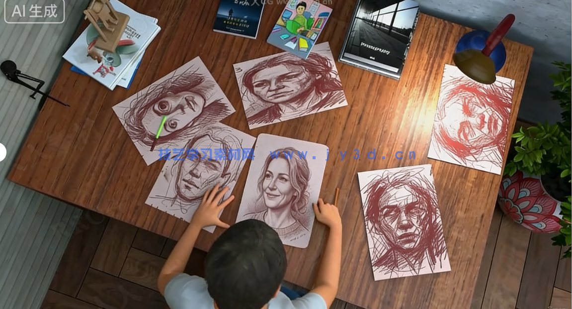 Blender 3D动画短片完整项目制作全流程视频教程(图7) Blender 3D动画短片完整项目制作全流程视频教程(图7)