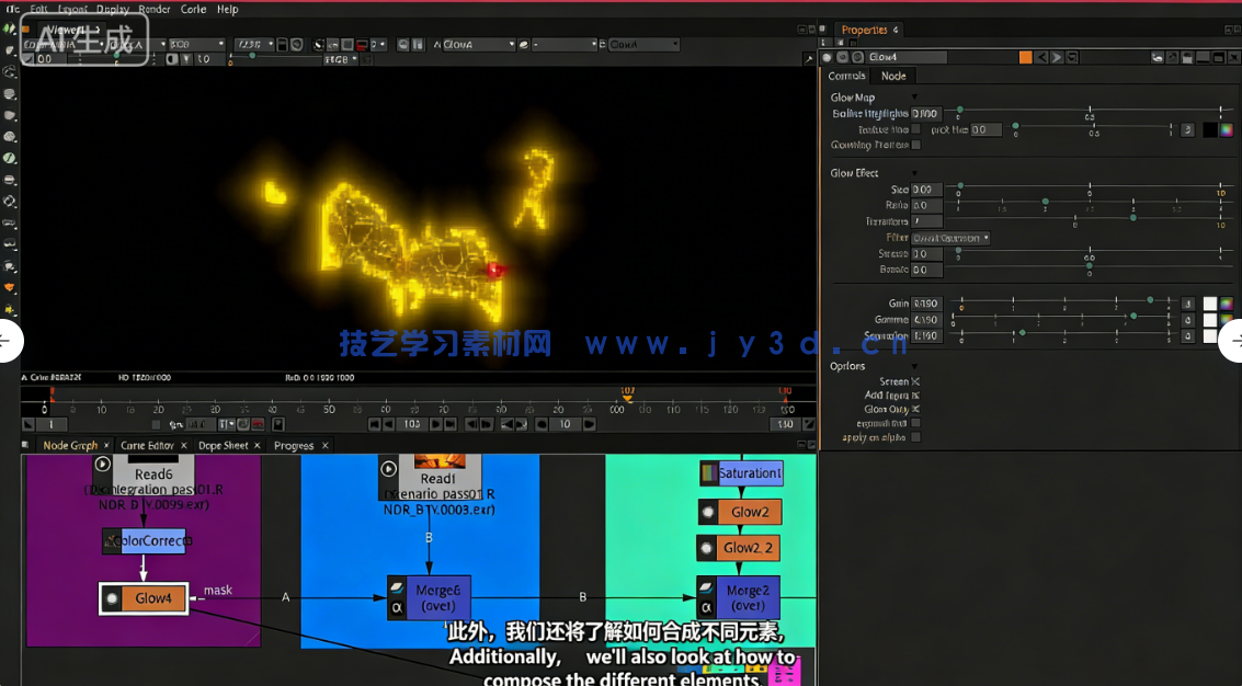 Houdini科幻环境电流与能量特效制作视频教程(图5)