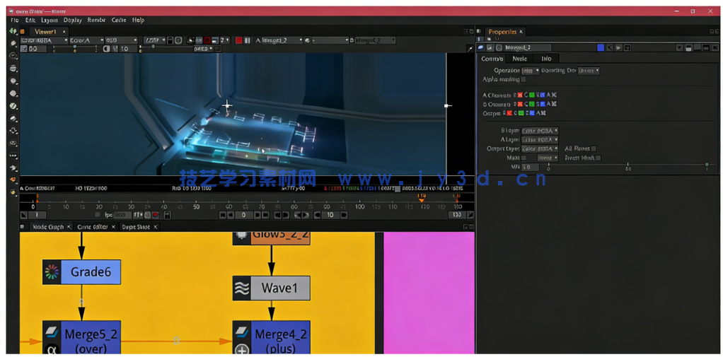 Houdini科幻环境电流与能量特效制作视频教程(图6)