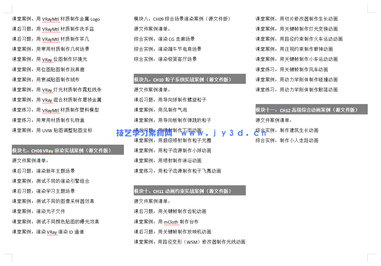 3dMax建模渲染动画室内设计效果表现零基础入门到精通1v1指导培训(图12)