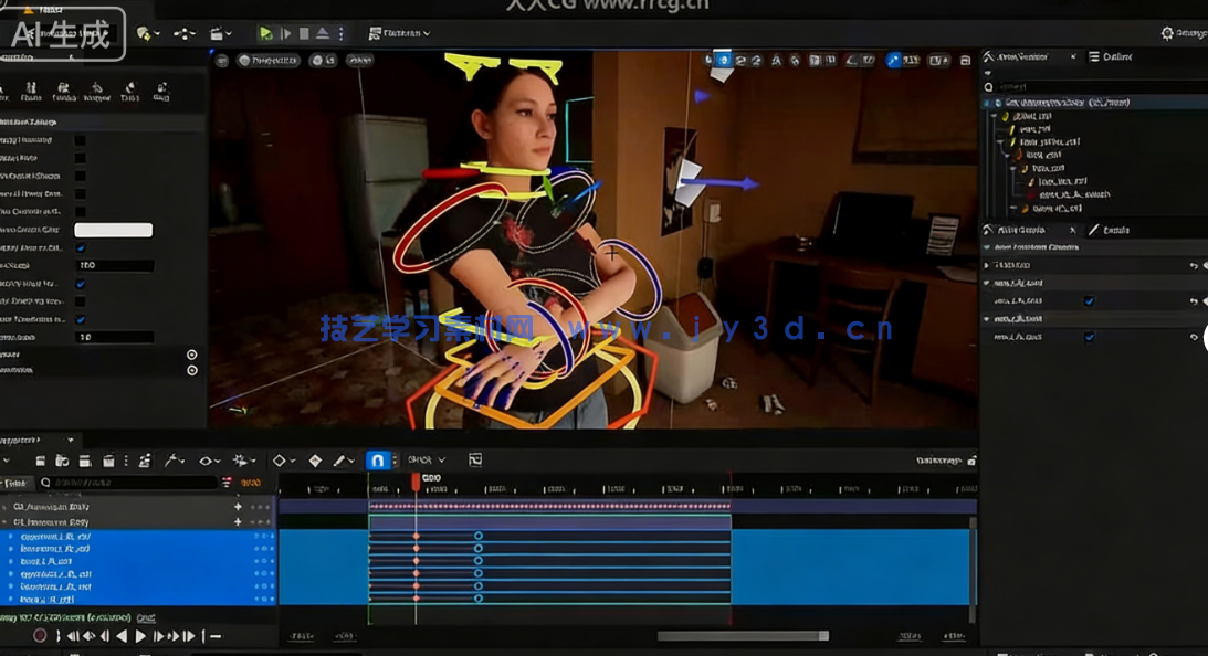 UE5与MetaHuman电影级角色动作捕捉动画短(图2)