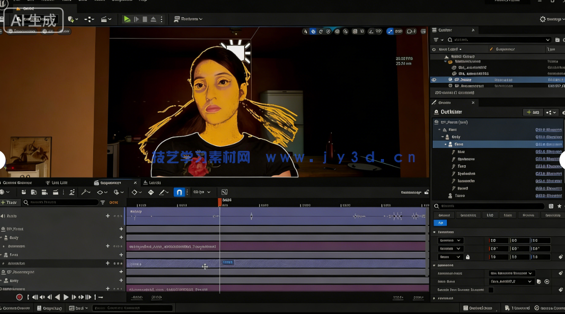 UE5与MetaHuman电影级角色动作捕捉动画短(图6)